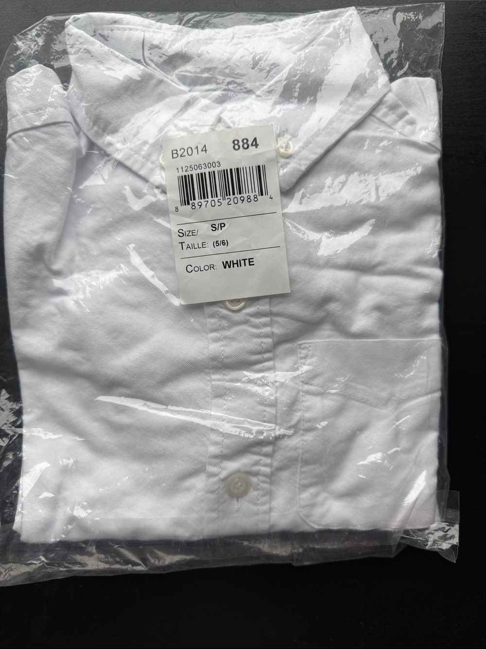 Men's White Button-Up Shirt - Classic Collared Shirt